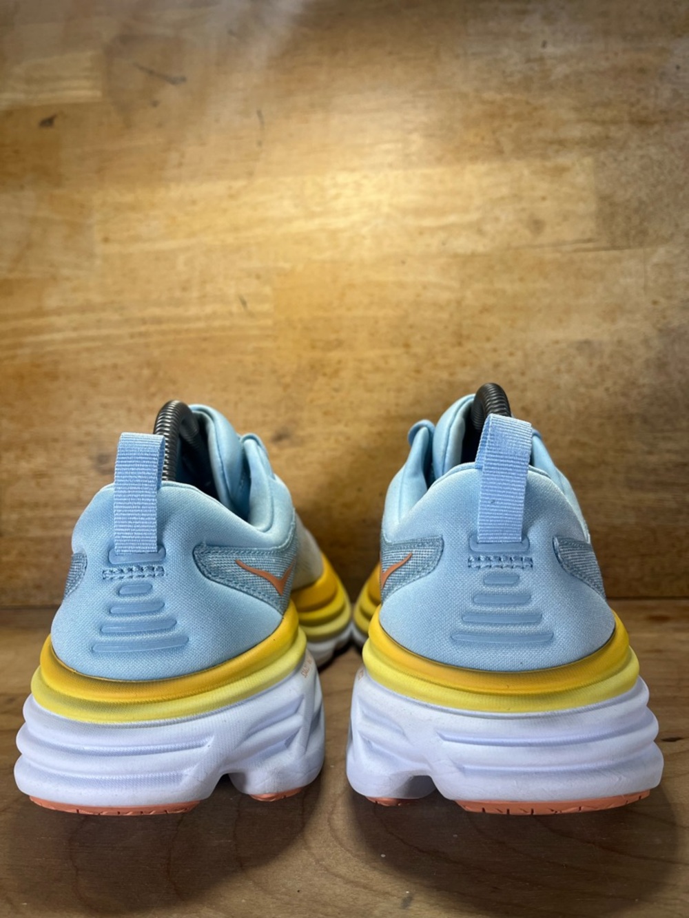 Hoka One One Bondi 8 Womens Size 9.5 Running Shoes Sneakers Summer Spring - Picture 5 of 12